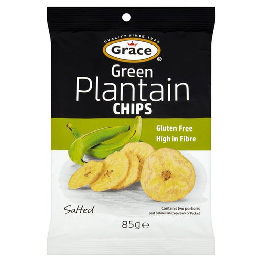 Grace Green Salted Plantain Chips 85g Botiga