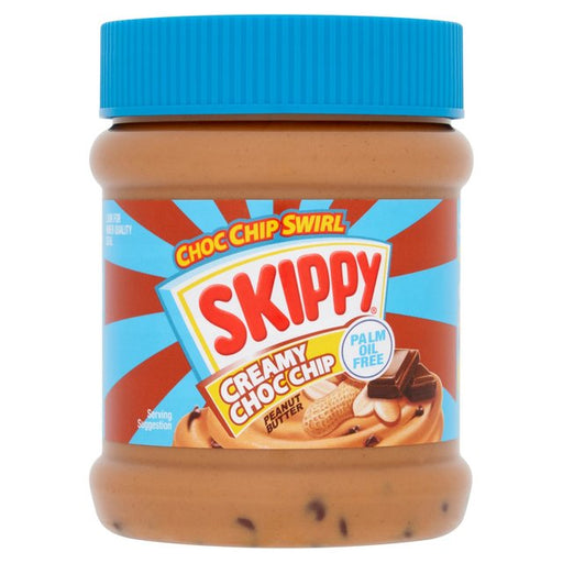 Skippy Smooth Choc Chip Swirl 340g Botiga