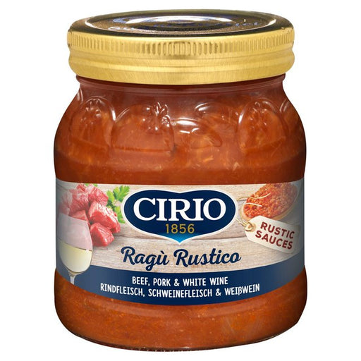 Cirio Beef, Pork & White Wine Pasta Sauce Ragu 350g Botiga