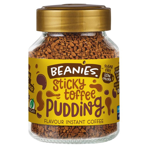 Beanies Flavour Coffee - Sticky Toffee Pudding 50g Botiga