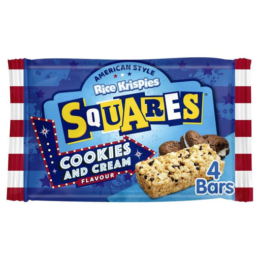 Kellogg's Rice Krispie Squares Cookies & Cream 4 x 34g Botiga