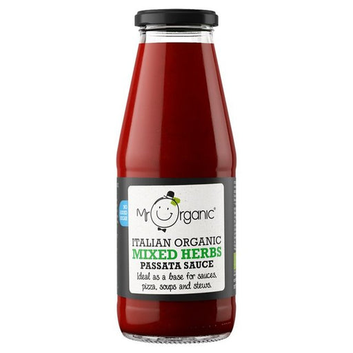 Mr Organic Mixed Herbs Passata Sauce 400g Botiga