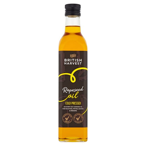 British Harvest Cold Pressed Rapeseed Oil 500ml Botiga