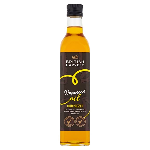 British Harvest Cold Pressed Rapeseed Oil 500ml Botiga