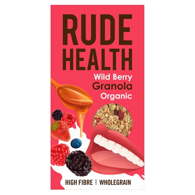 Rude Health Wild Berry Granola 400g Botiga