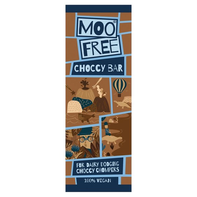 Moo Free Dairy Free Vegan Original Chocolate Mini Bar 20g Botiga