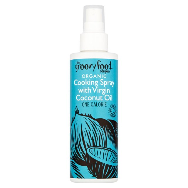 Groovy Foods Org Cooking Spray with Virgin Coconut Oil 190ml Botiga