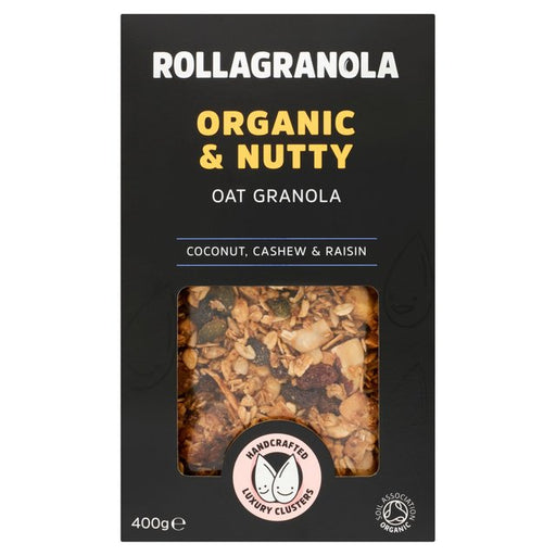 Rollagranola Organic and Nutty Oat Granola 400g Botiga