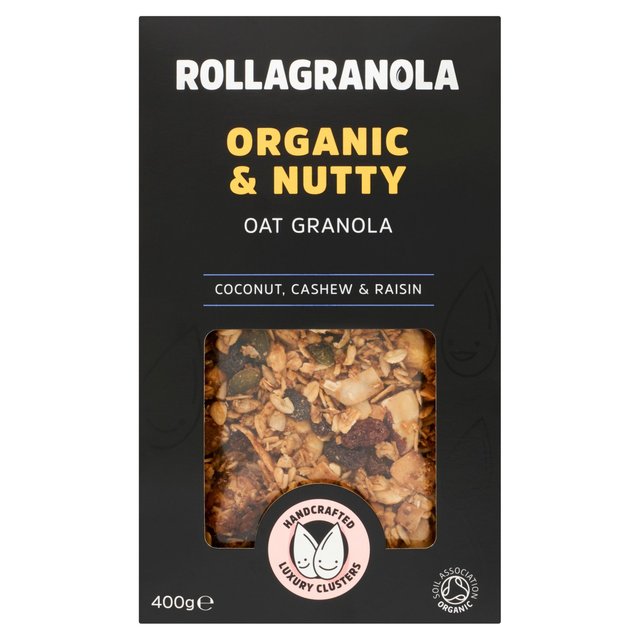 Rollagranola Organic and Nutty Oat Granola 400g Botiga