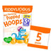 Kiddylicious BBQ Flavoured Popped Hoops Kids Snacks Multi 5 x 10g Botiga