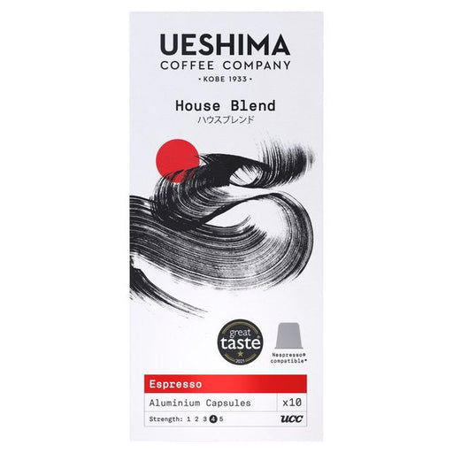 Ueshima House Blend Nespresso Compatible Capsules 10 per pack Botiga