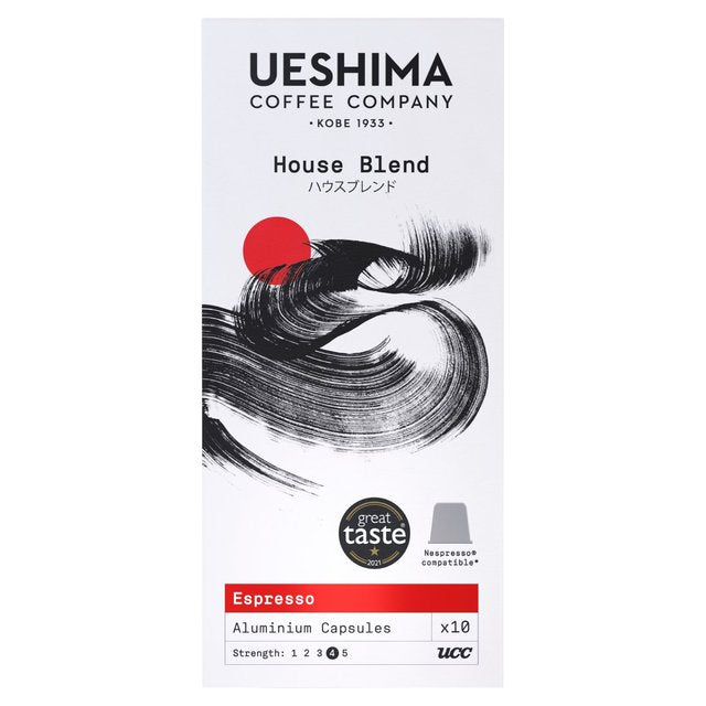 Ueshima House Blend Nespresso Compatible Capsules 10 per pack Botiga