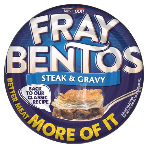 Fray Bentos Steak & Gravy Pie 425g Botiga