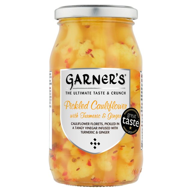 Garners Pickled Cauliflower with Ginger & Turmeric 430g Botiga