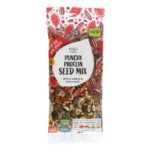 M&S Protein Seed Mix with Garlic & Chilli Seasoning 50g Botiga