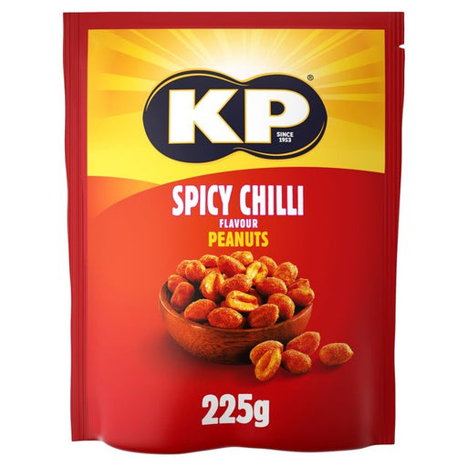 KP Spicy Chilli Peanuts 225g Botiga