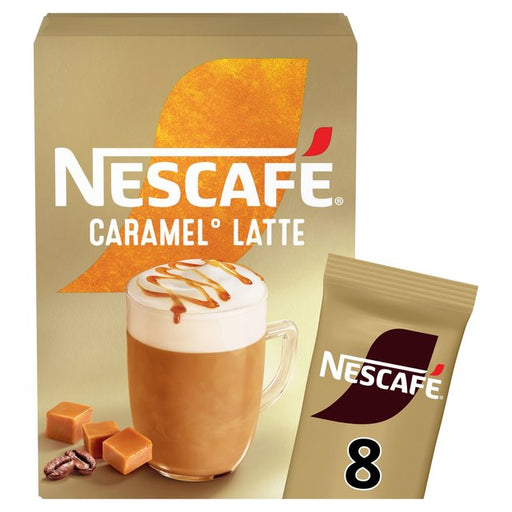 Nescafe Gold Caramel Latte 8 per pack Botiga