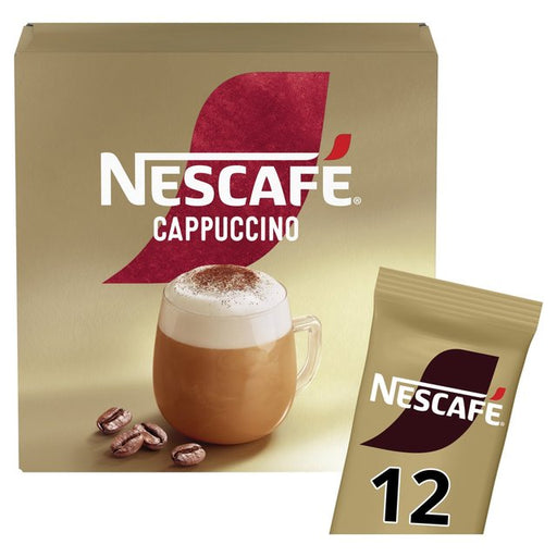 Nescafe Gold Cappuccino Sachets 12 per pack Botiga