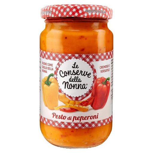 Le Conserve Della Nonna Sweet Grilled Peppers Pesto 190g Botiga