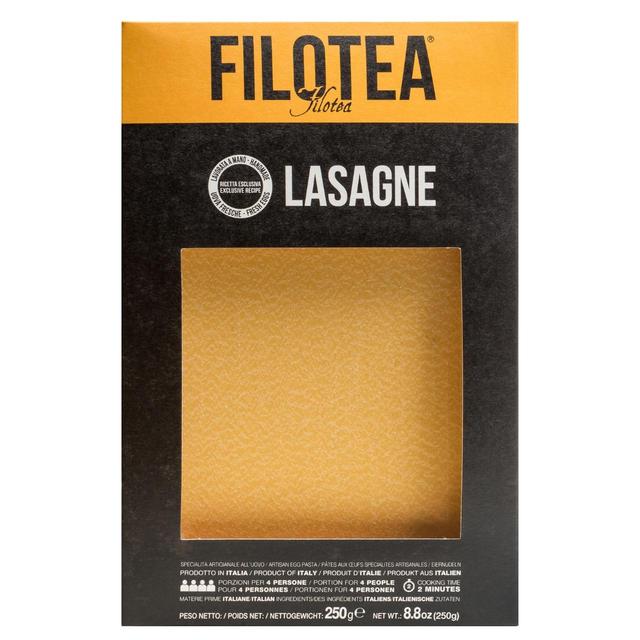 Filotea Lasagne Artisan Egg Pasta 250g Botiga