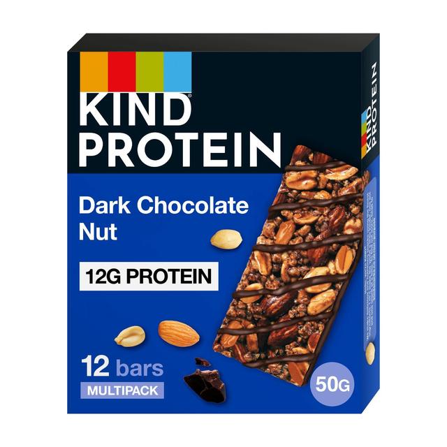 KIND Protein Dark Chocolate Nut Snack Bars Multipack 12 x 50g Botiga