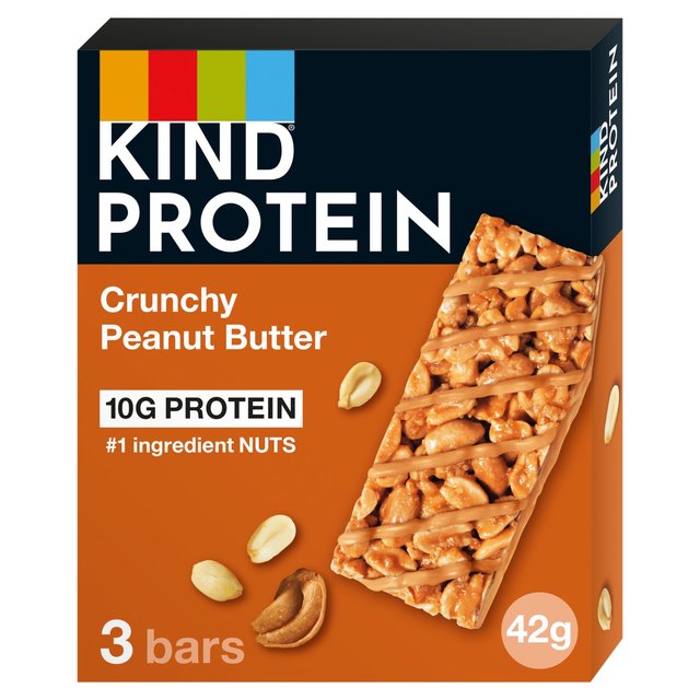 KIND Protein Crunchy Peanut Butter Snack Bars Multipack 3 x 42g Botiga