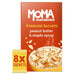 MOMA Peanut Butter & Maple Syrup Jumbo Oat Porridge Sachets Vegan 8 per pack Botiga