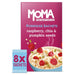 MOMA Raspberry, Chia & Pumpkin Seed Jumbo Oat Porridge Sachets Vegan 8 per pack Botiga