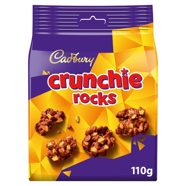 Cadbury Crunchie Rocks Chocolate Bag 110g Botiga