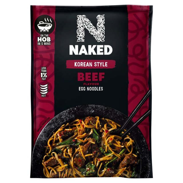 Naked Korean Beef Stirfry Noodle 100g Botiga