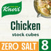 Knorr 8 Chicken Zero Salt Stock Cubes 72g Botiga