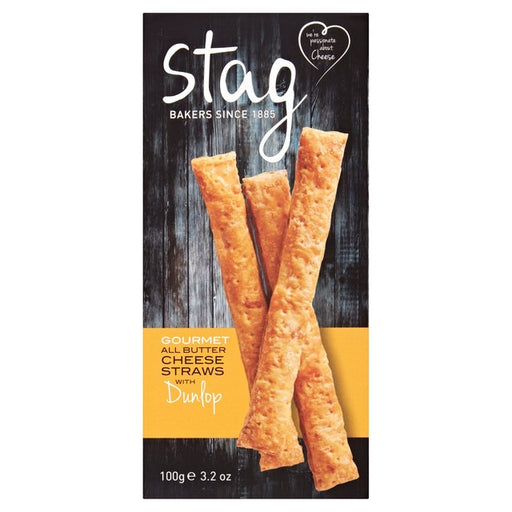 Stag Bakeries Dunlop Cheese Straws 100g Botiga