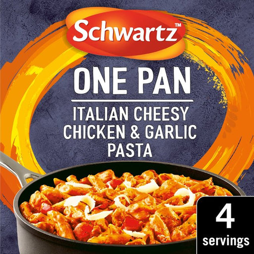 Schwartz One Pan Italian Cheesy Chicken & Garlic Pasta 32g Botiga