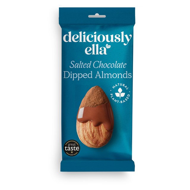 Deliciously Ella Salted Chocolate Dipped Almonds 81g Botiga