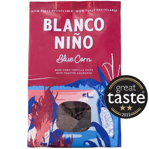 Blanco Nino Ancient Grain Blue Corn Tortilla Chips 170g Botiga