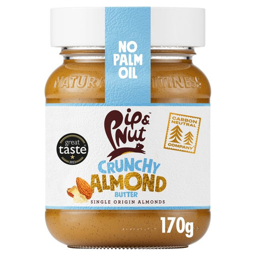 Pip & Nut Crunchy Almond Butter 170g Botiga