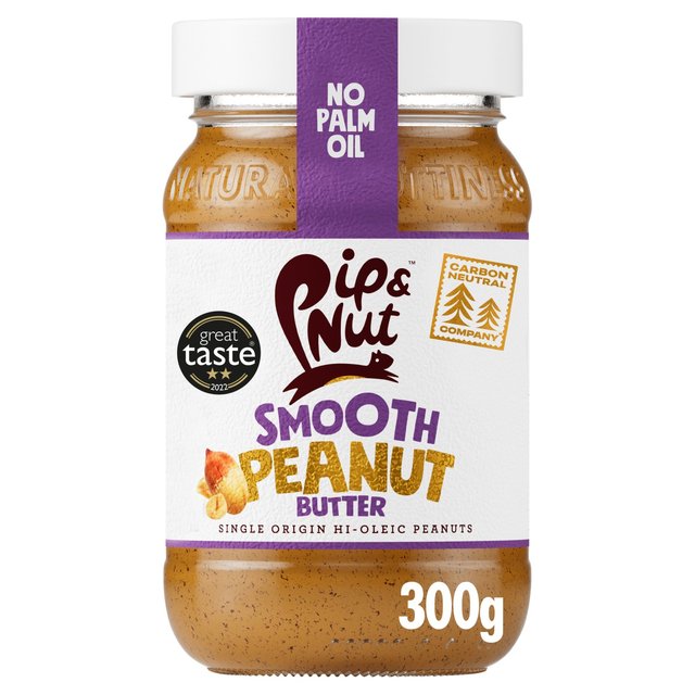 Pip & Nut Smooth Peanut Butter 300g Botiga