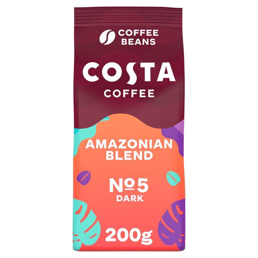 Costa Coffee Whole Beans Intensely Dark Amazonian Blend 200g Botiga