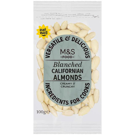 M&S Blanched Californian Almonds 100g Botiga