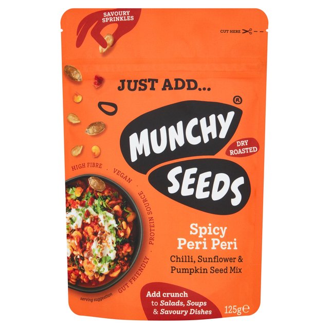 Munchy Seeds Spicy Piri-Piri Savoury Sprinkle 125g Botiga