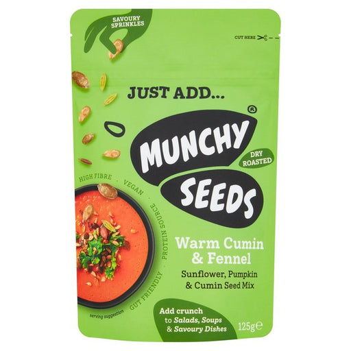 Munchy Seeds Warm Cumin and Fennel Savoury Sprinkle 125g Botiga