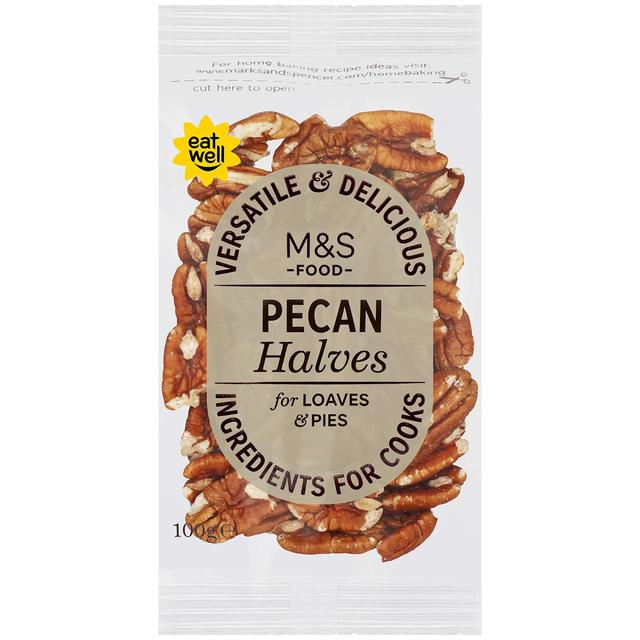 M&S Pecan Nut Halves 100g Botiga