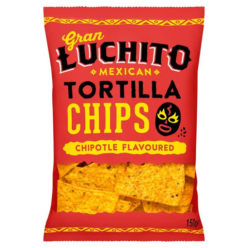 Gran Luchito Chipotle Tortilla Chips 150g Botiga