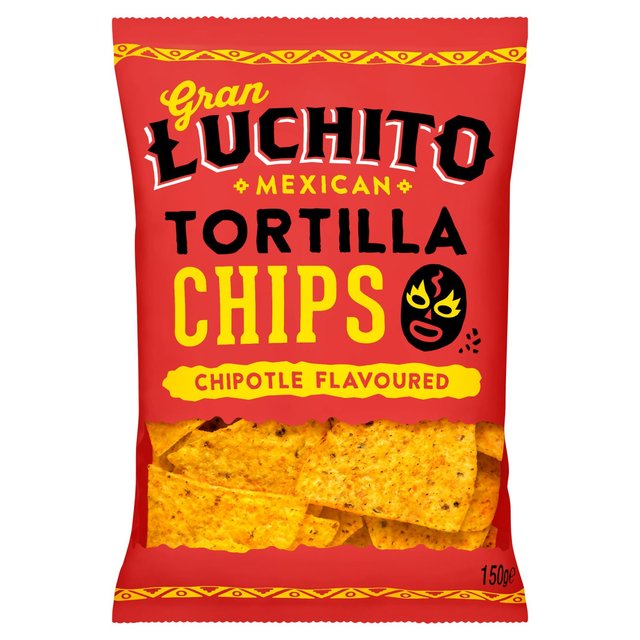 Gran Luchito Chipotle Tortilla Chips 150g Botiga