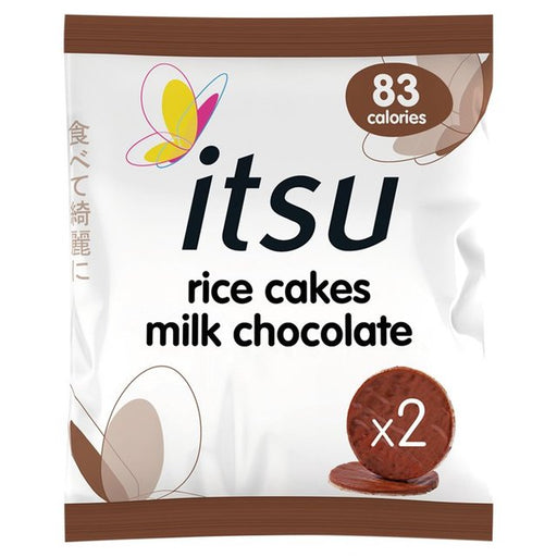 Itsu Milk Chocolate Rice Cakes 34g Botiga