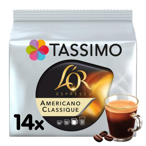 Tassimo L'OR Americano Coffee Pods 14 per pack Botiga