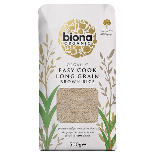 Biona Organic Easy Cook Brown Rice 500g Botiga