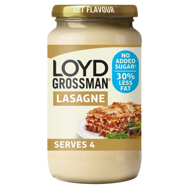 Loyd Grossman White Lasagne Sauce 450g Botiga