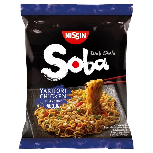 Nissin Soba Fried Noodles Yakitori Chicken 110g Botiga