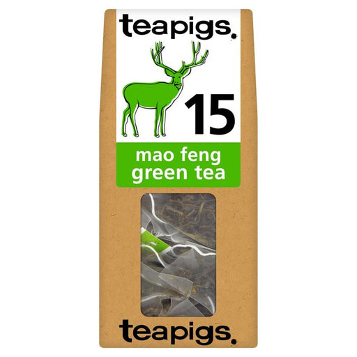 Teapigs Mao Feng Green Tea Bags 15 per pack Botiga